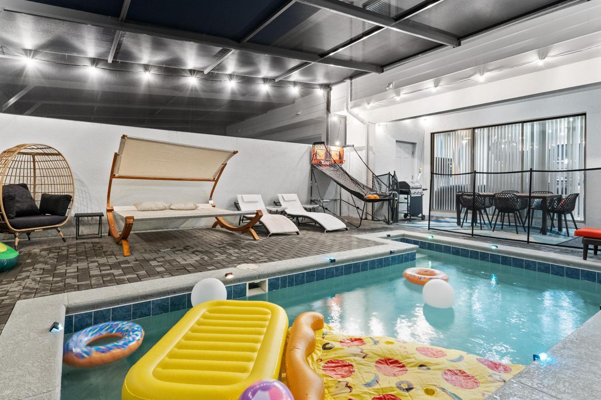 Windsor Resort 5Br Private Poolhot Tub & Lakeview Kissimmee Exteriör bild