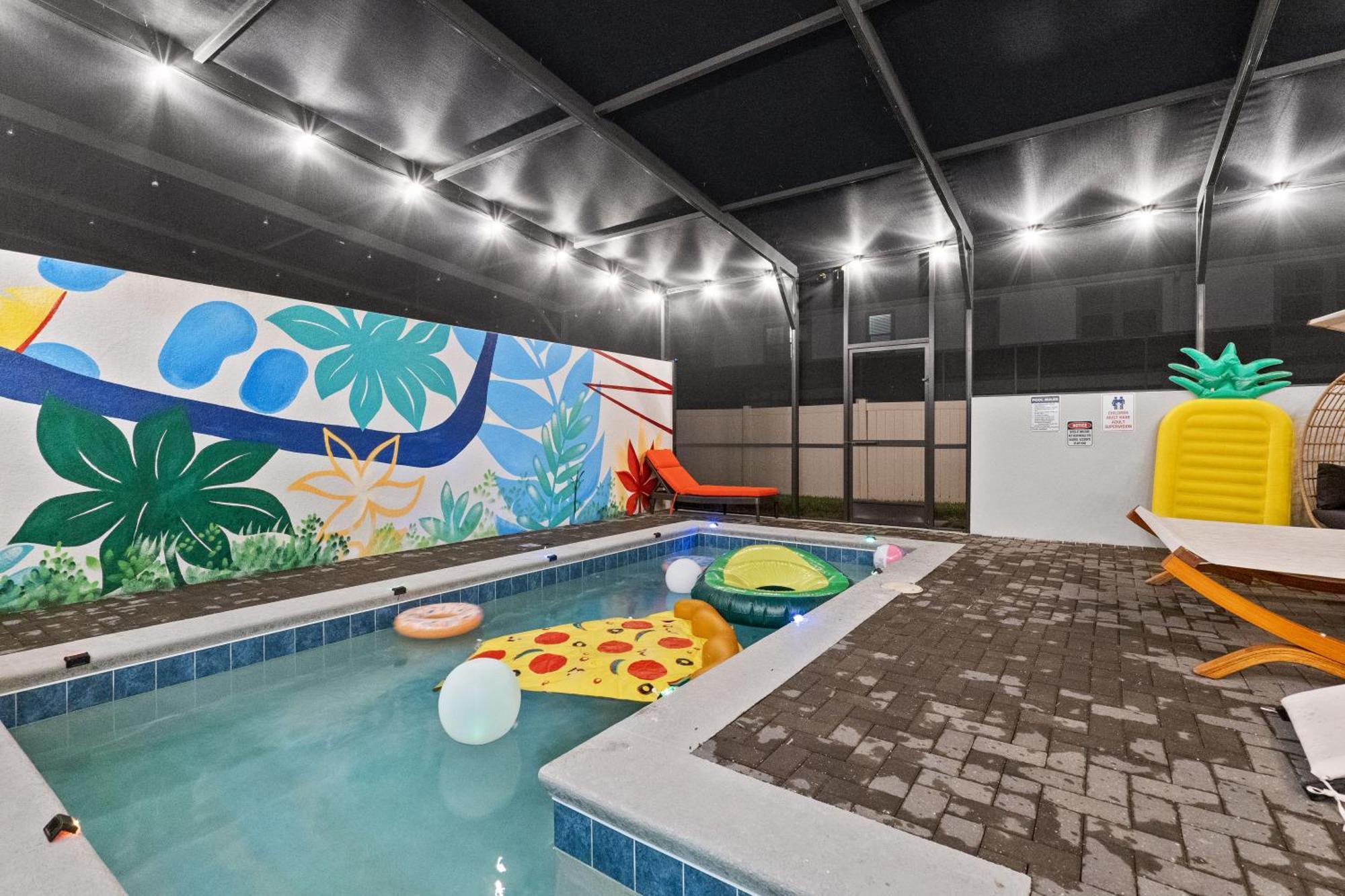Windsor Resort 5Br Private Poolhot Tub & Lakeview Kissimmee Exteriör bild