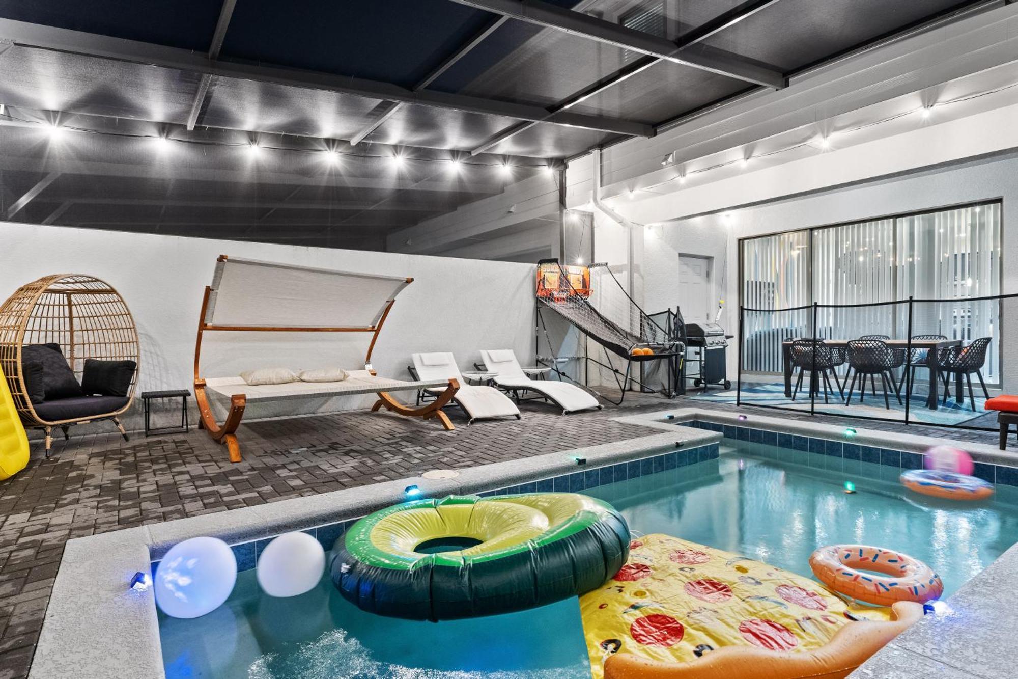 Windsor Resort 5Br Private Poolhot Tub & Lakeview Kissimmee Exteriör bild
